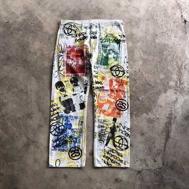 Custom × Levi's × Stussy LEVIS x STUSSY Rare Cust… - image 1