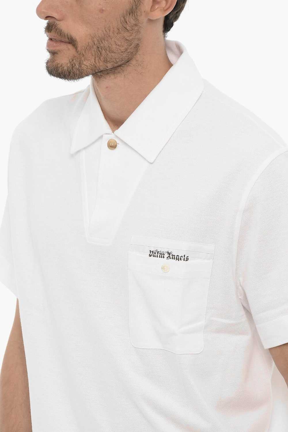 Palm Angels og1mm0924 Polo Shirt in White - image 3