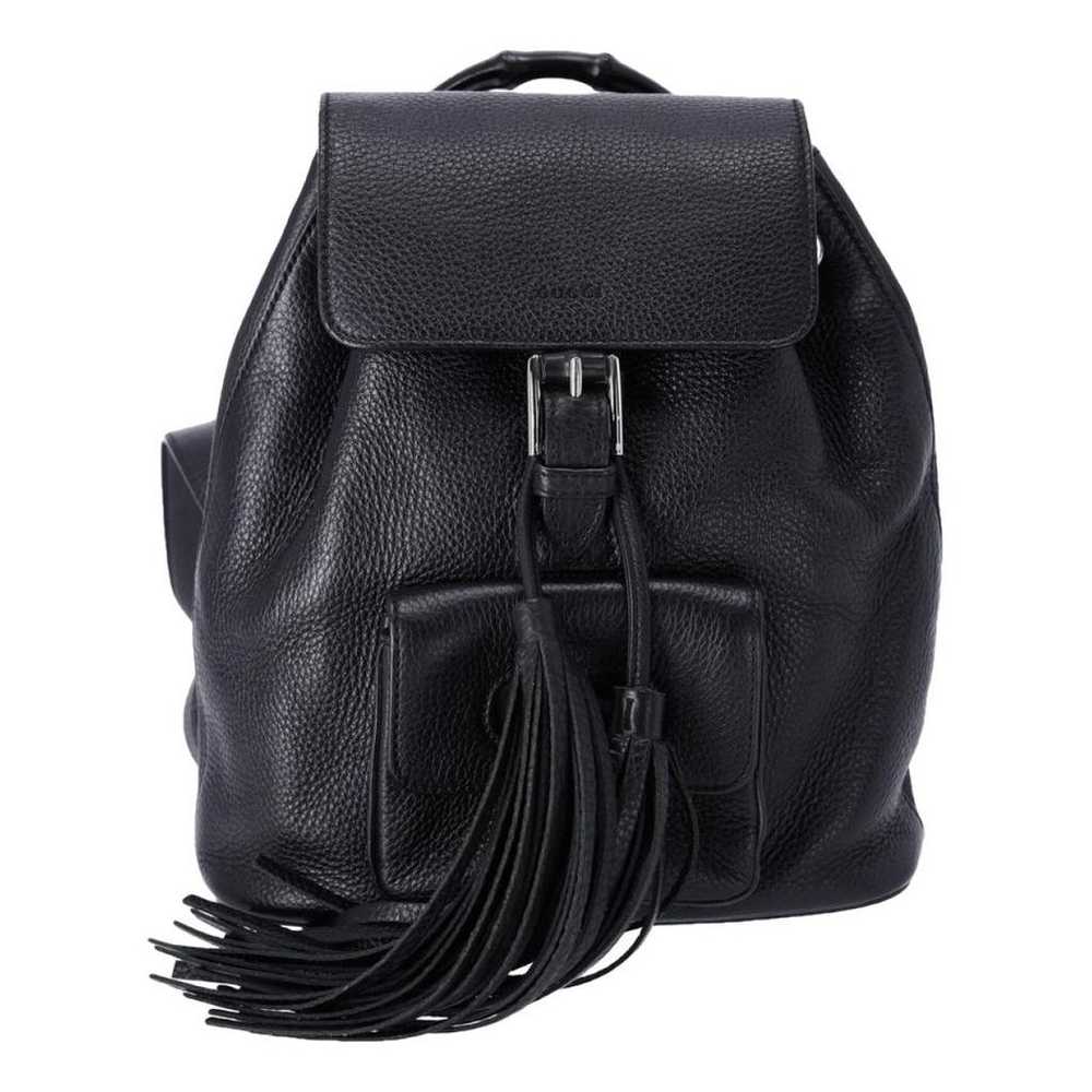 Gucci Leather backpack - image 1