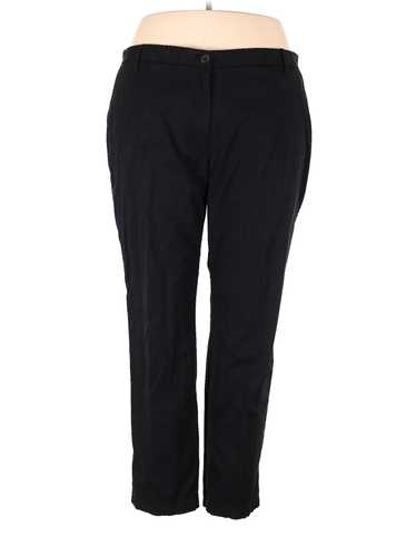 Talbots Women Black Khakis 12