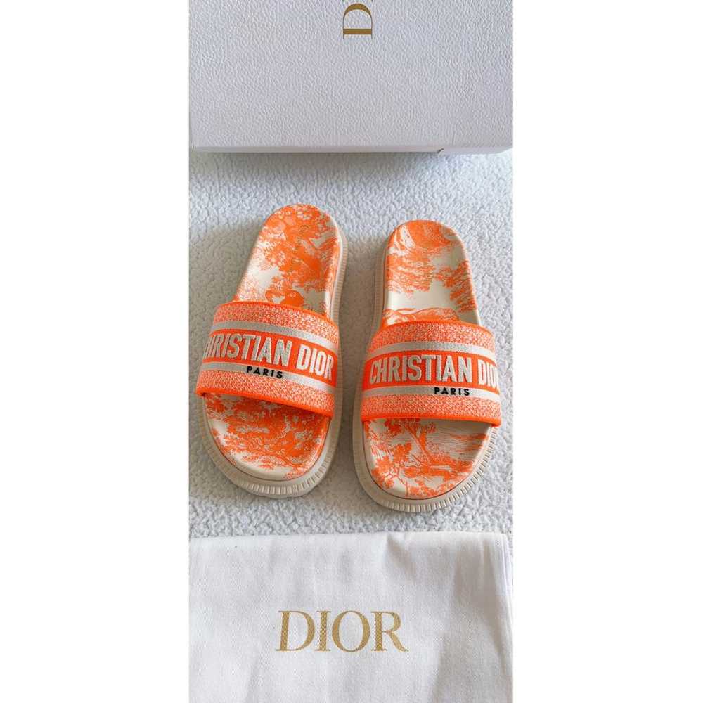 Dior Dway cloth sandal - image 10