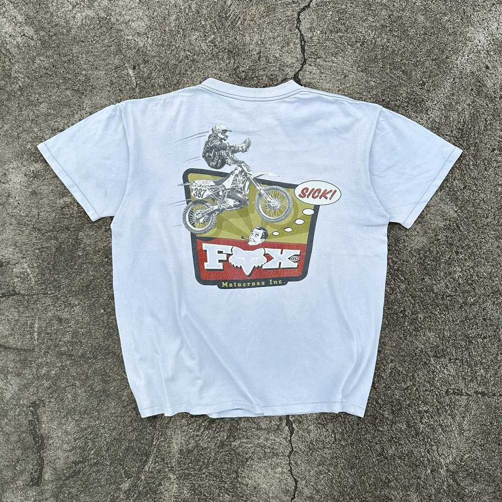 Fox × Fox Racing × Streetwear 90s Fox Racing Rare… - image 2