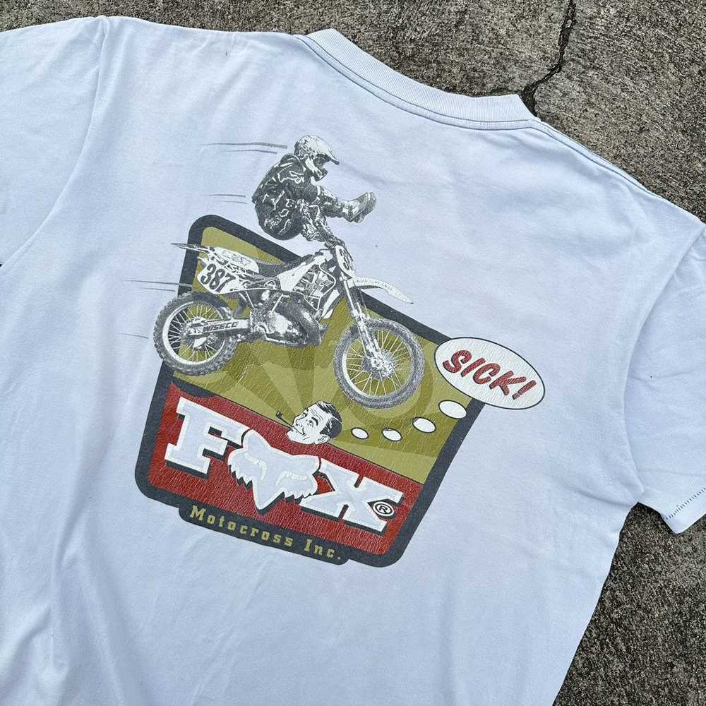 Fox × Fox Racing × Streetwear 90s Fox Racing Rare… - image 3