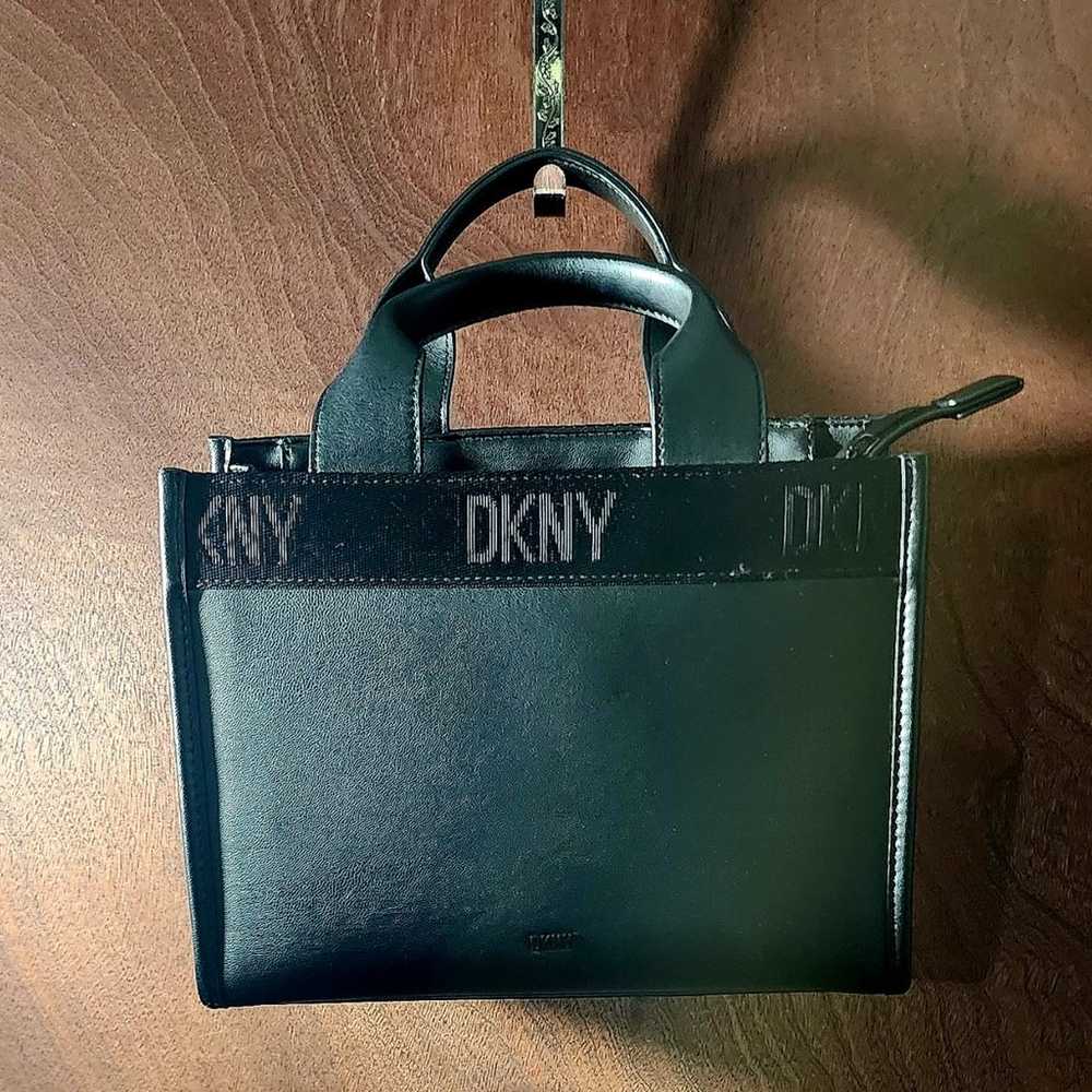 DKNY CASSANDRA MINI TOTE BLACK CROSSBODY BAG-Miss… - image 5