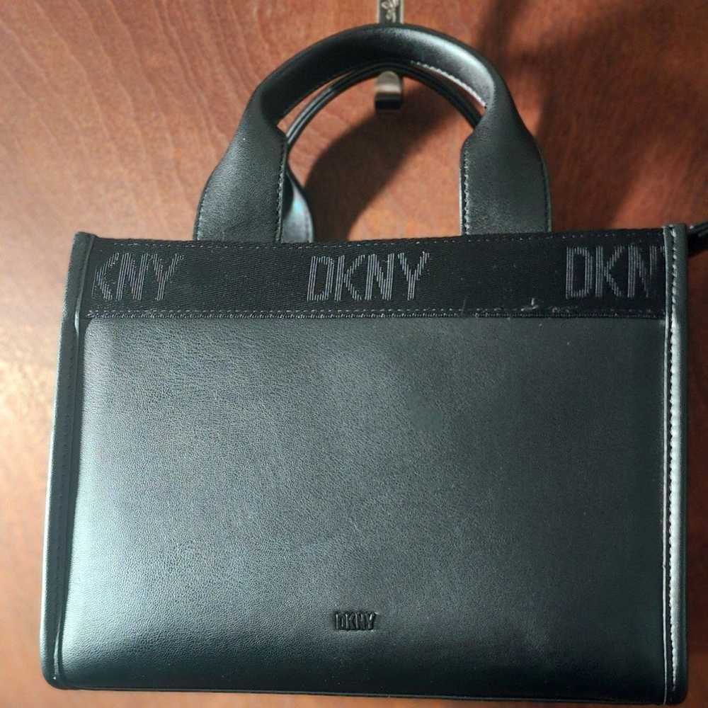 DKNY CASSANDRA MINI TOTE BLACK CROSSBODY BAG-Miss… - image 8