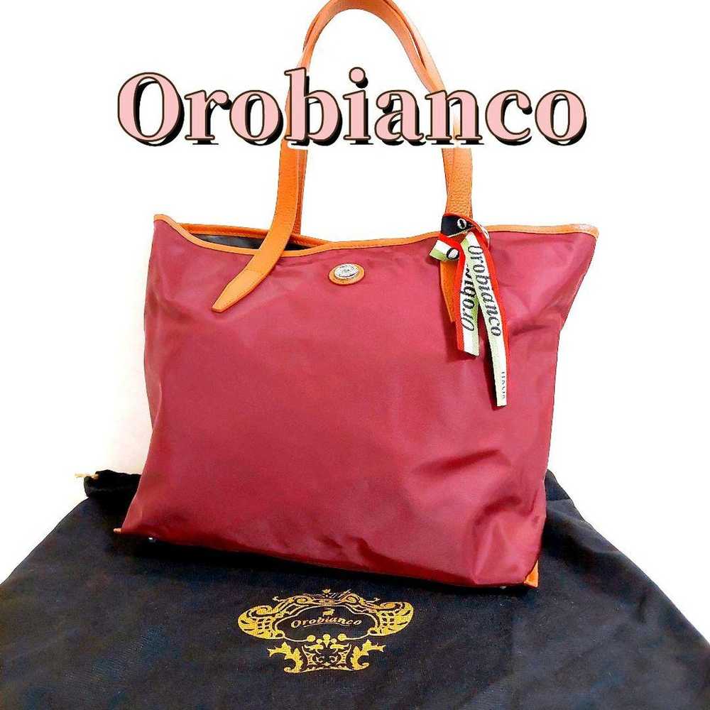 Exquisite Item### Orobianco Leather Tote Bag Busi… - image 1