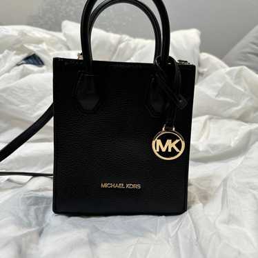 Michael Kors Black Mercer Pebbled Leather - image 1