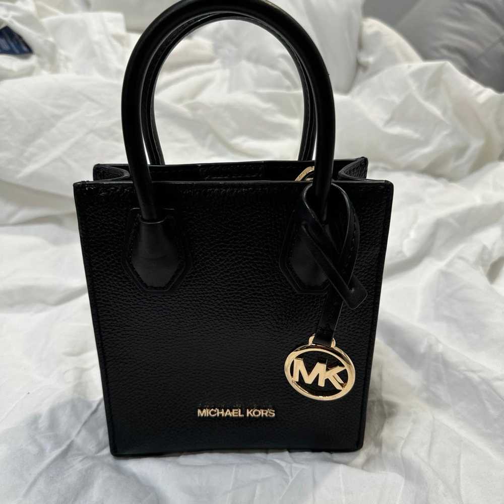 Michael Kors Black Mercer Pebbled Leather - image 3