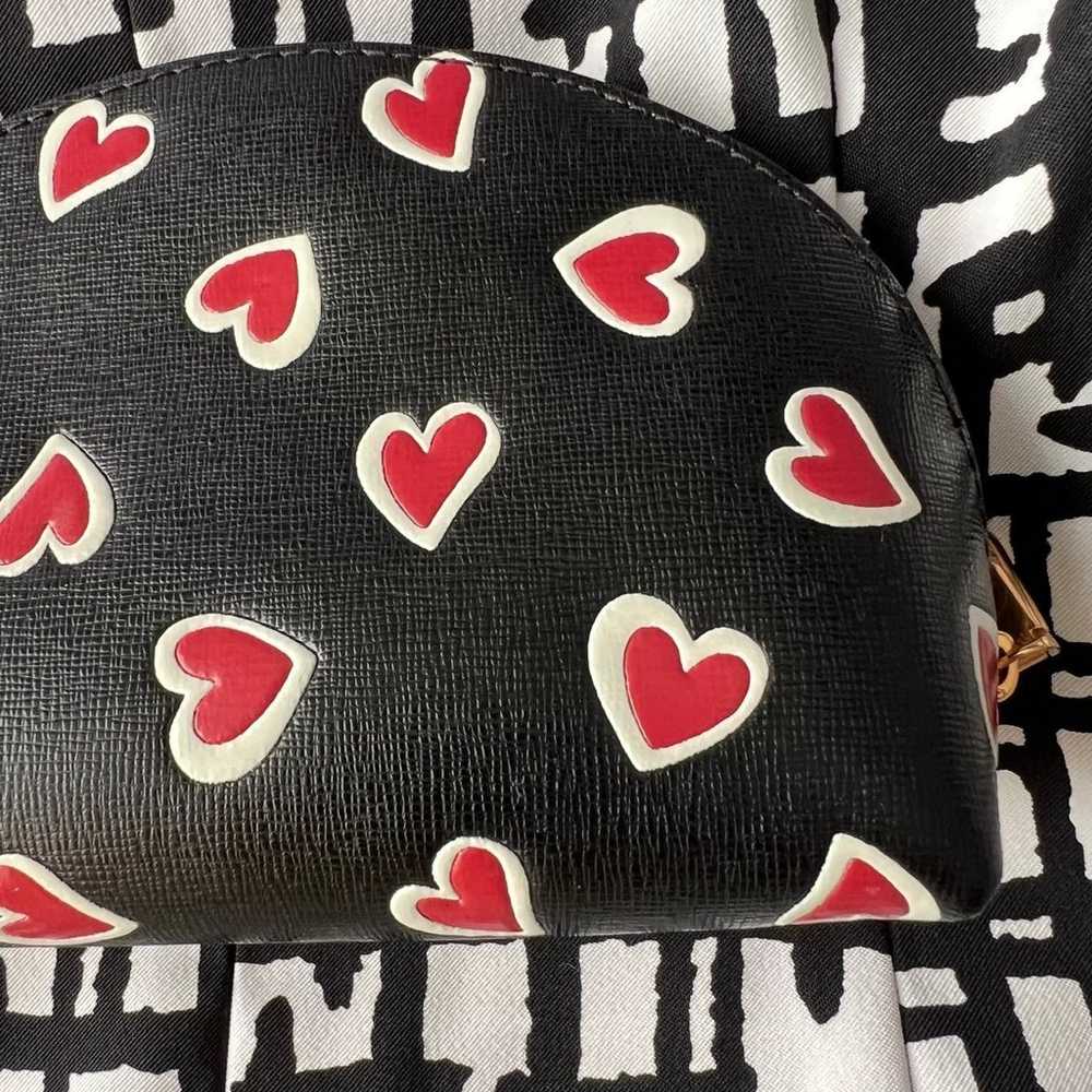 Kate Spade Morgan Stencil Hearts Small Dome Cosme… - image 7