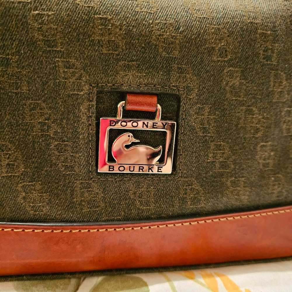 Dooney and Bourke vintage canvas tote - image 2