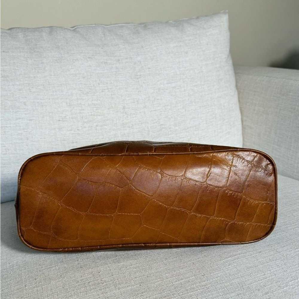 Contessa Vintage Genuine leather crocodile Handba… - image 4