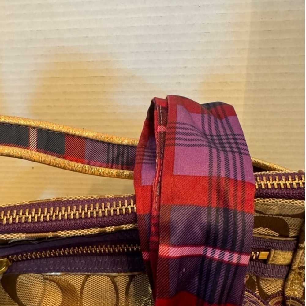 Vintage Coach Poppy Tartan crossbody - image 4