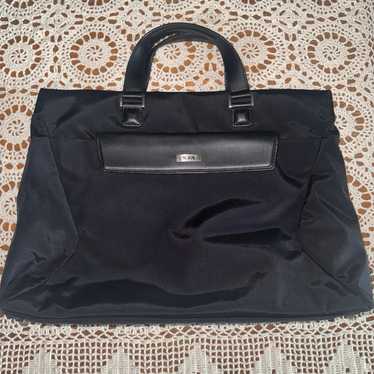 Tumi laptop bag black and blue like new