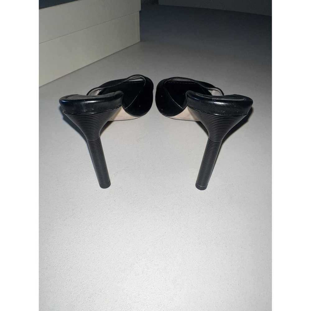 Bettina Vermillon Leather heels - image 5