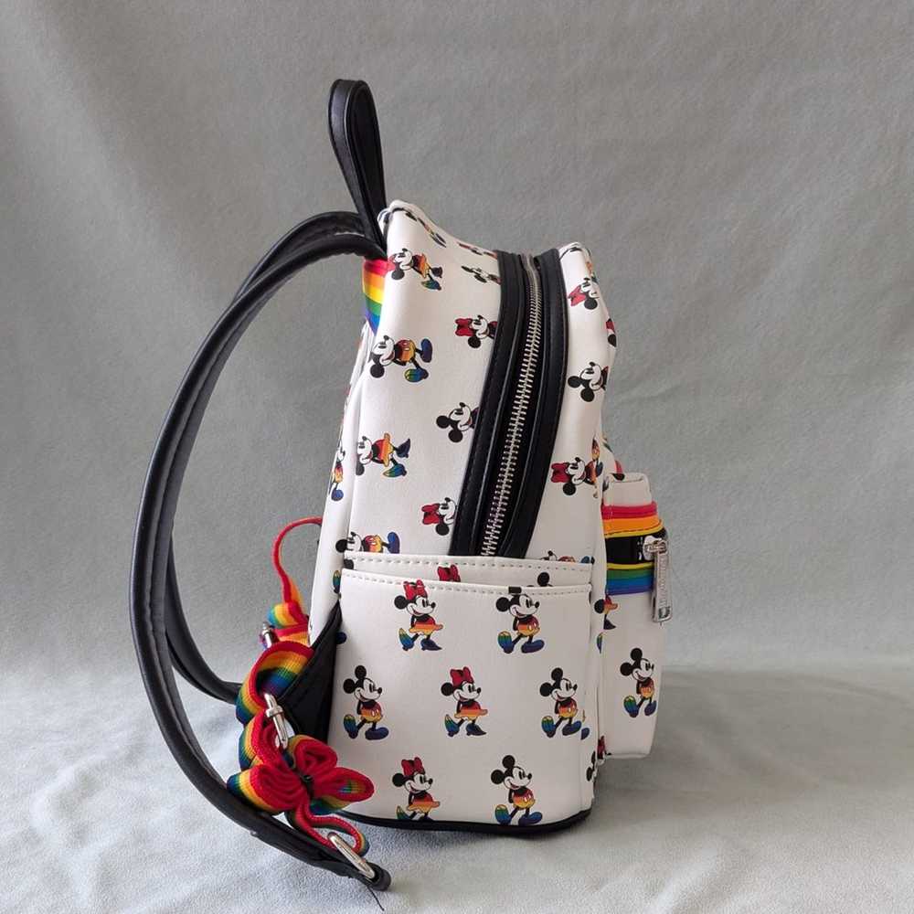 Disney Parks LoungeFly Rainbow Mickey Minnie Mous… - image 3