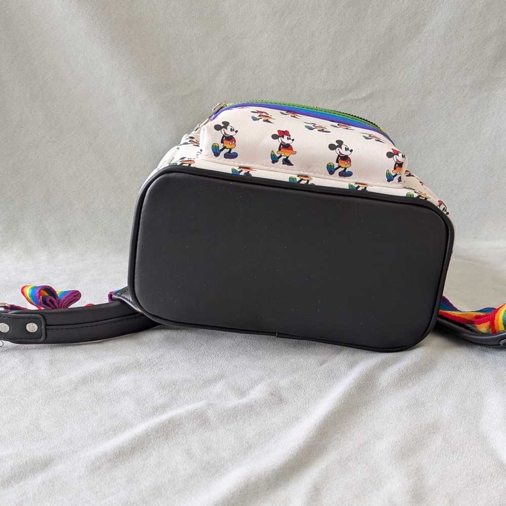 Disney Parks LoungeFly Rainbow Mickey Minnie Mous… - image 6