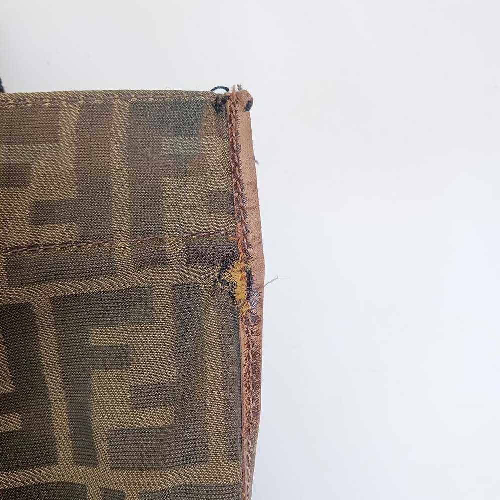 A4 storage, Fendi Zucca tote eco bag, foldable, b… - image 9