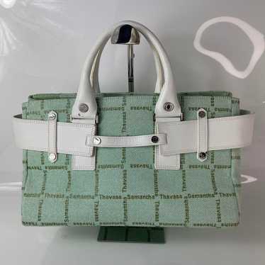 Samantha Thavasa handbag for women in green color. - image 1