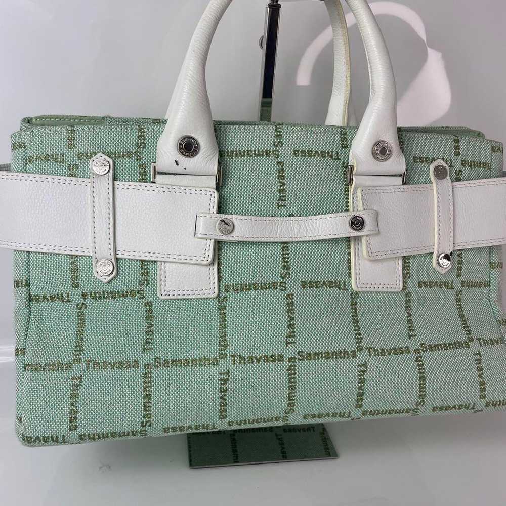 Samantha Thavasa handbag for women in green color. - image 2