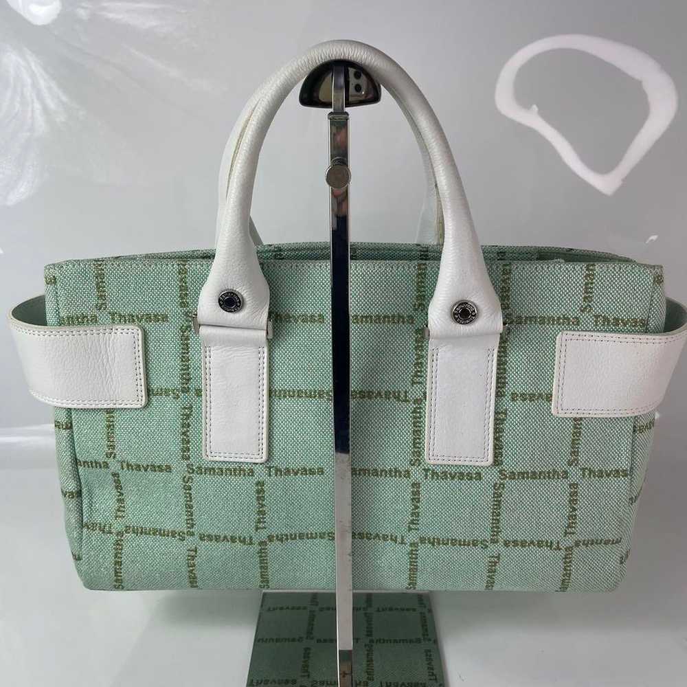 Samantha Thavasa handbag for women in green color. - image 5