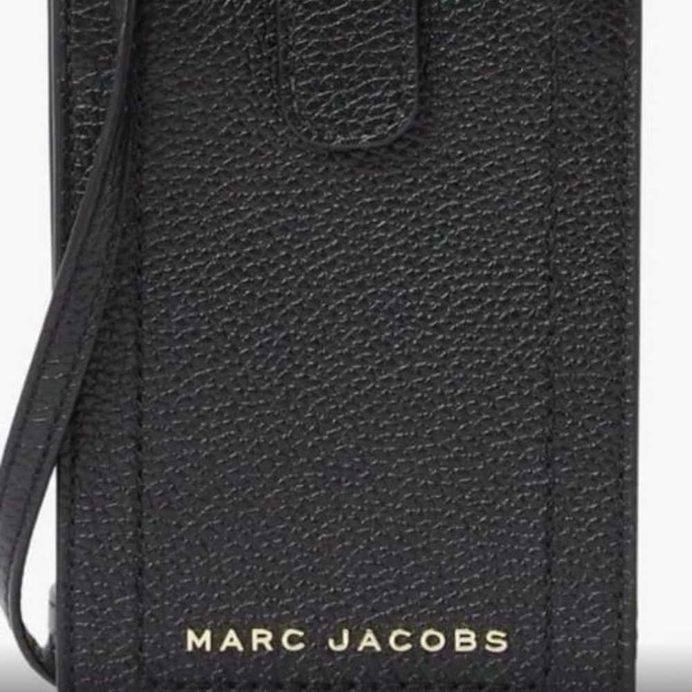 Marc Jacobs leather phone case wallet crossbody - image 1