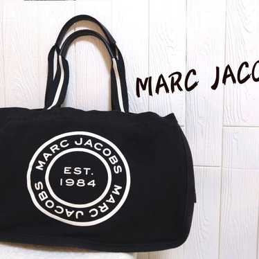 MARC JACOBS Logo Tote Bag Black - image 1