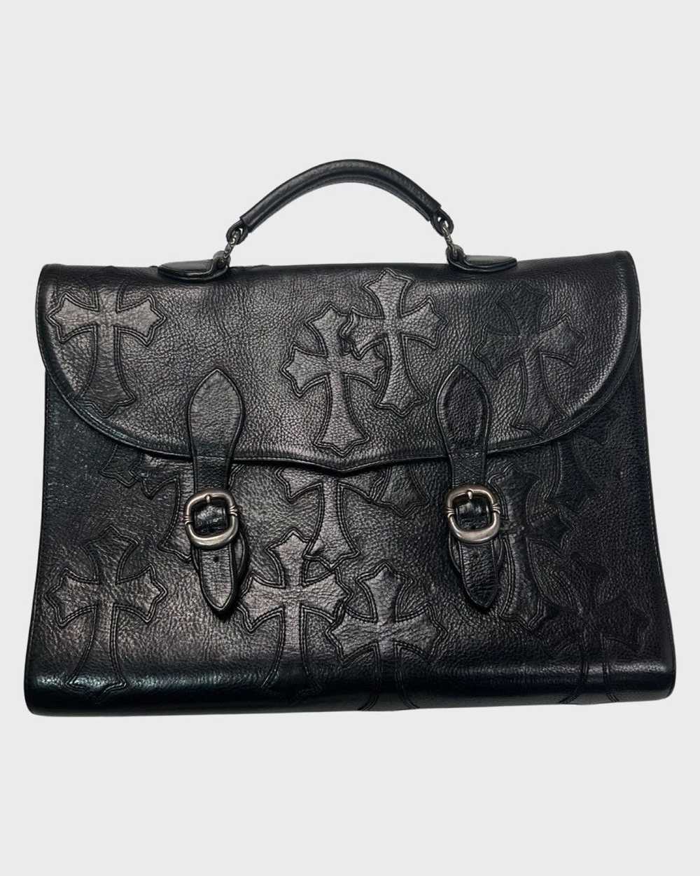 Chrome Hearts CHROME HEARTS CROSS PATCHED GOTHIC … - image 1