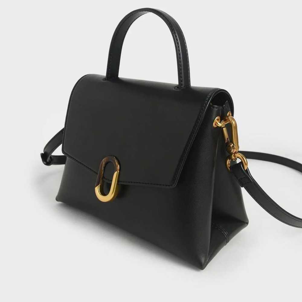 Charles and Keith Stone Embellished Handbag. - image 3