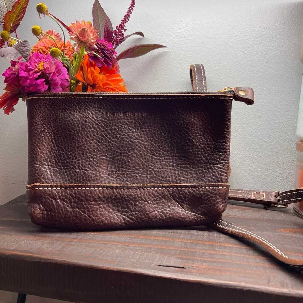 Portland Leather Crossbody Handbag - image 1