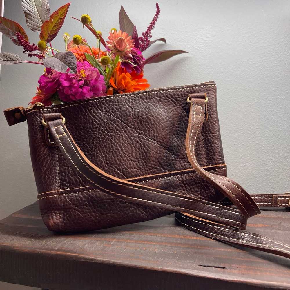 Portland Leather Crossbody Handbag - image 3