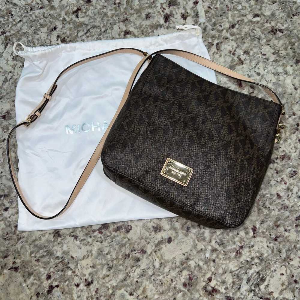 Michael Kors Monogram Crossbody - image 1