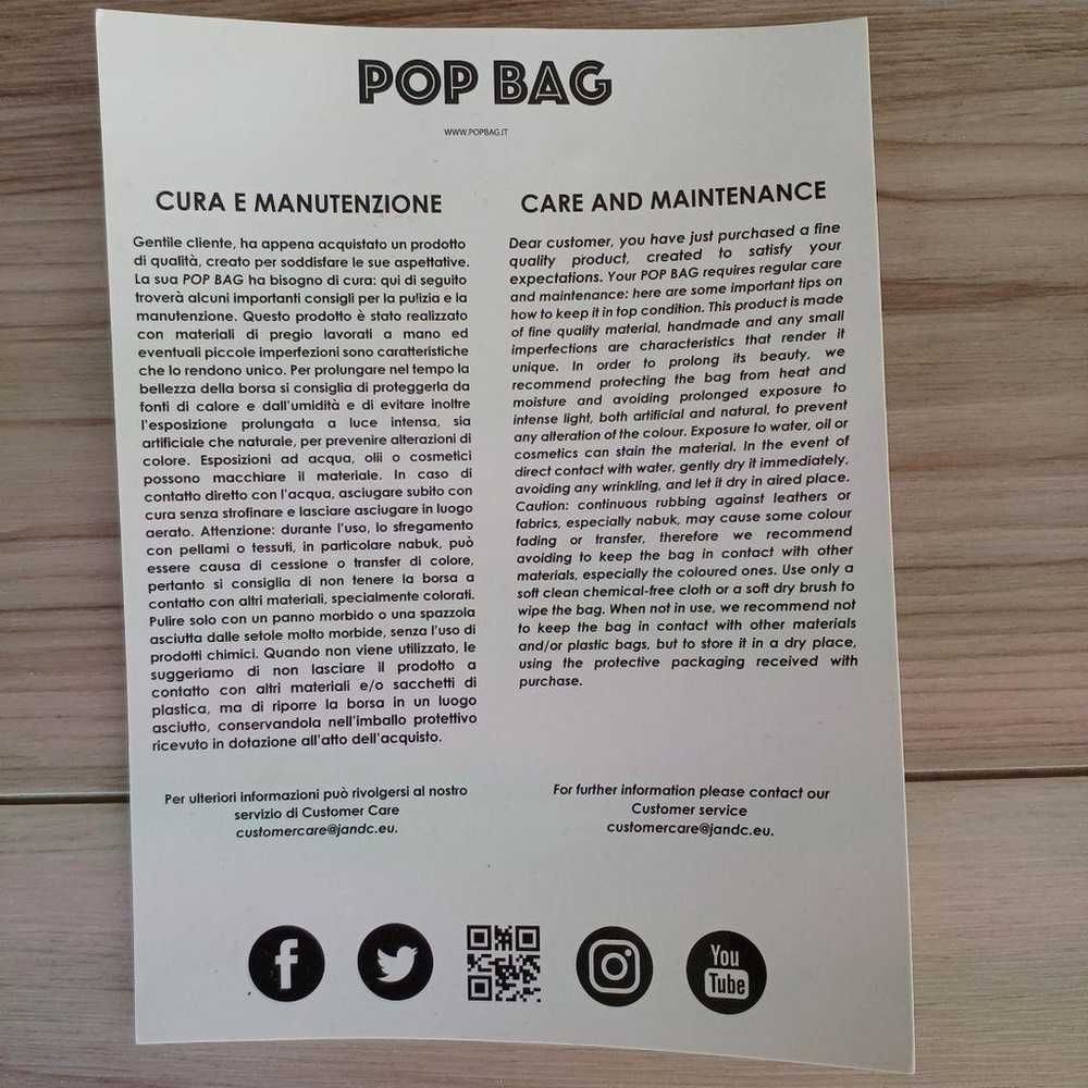 pop bag Italian made tote bag - image 10