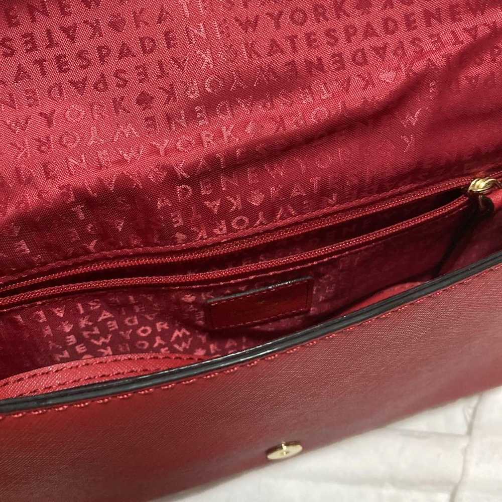 Kate Spade New York red tote bag. - image 3