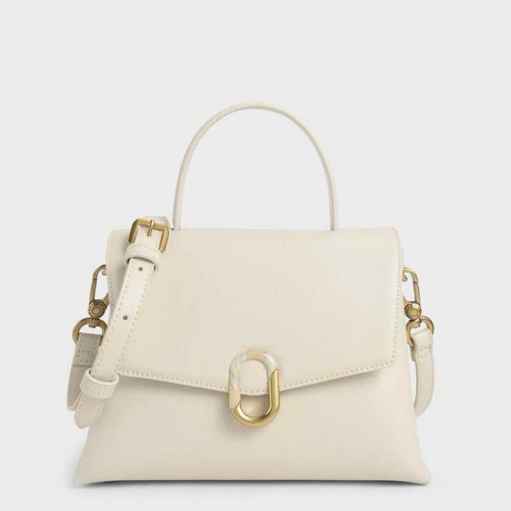 Charles and Keith Stone Embellished Handbag - image 1