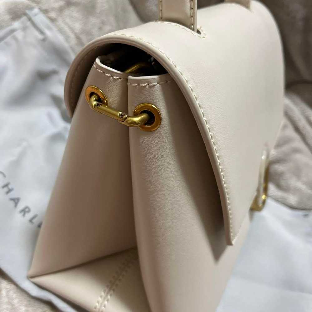 Charles and Keith Stone Embellished Handbag - image 6