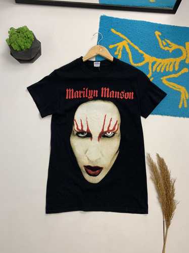 Marilyn Manson × Rock Tees × Vintage Vintage Mari… - image 1