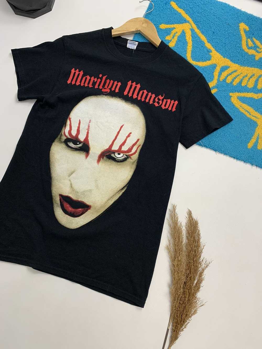 Marilyn Manson × Rock Tees × Vintage Vintage Mari… - image 3