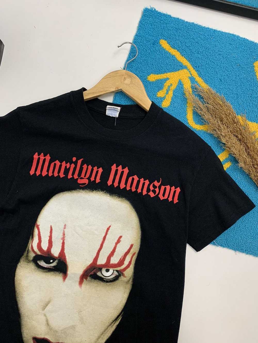 Marilyn Manson × Rock Tees × Vintage Vintage Mari… - image 6