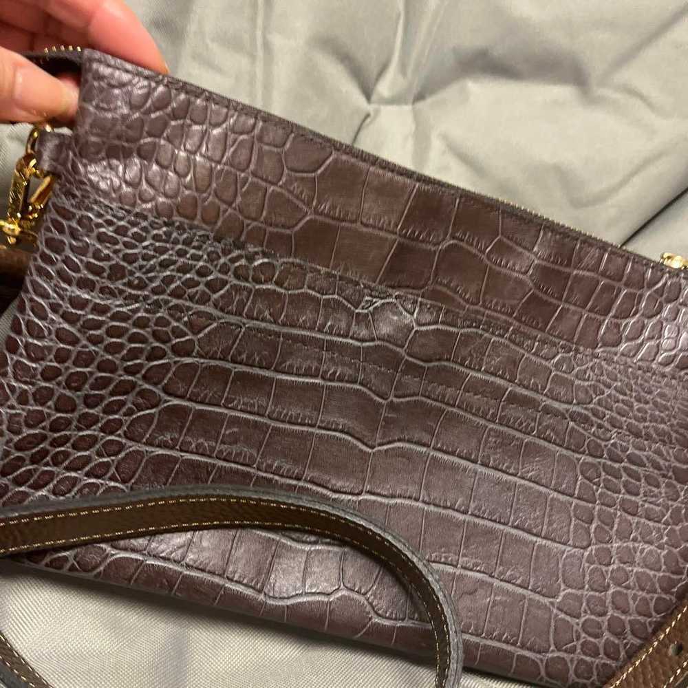 ADMJ Crocodile Embossed 2-Way Bag - image 2