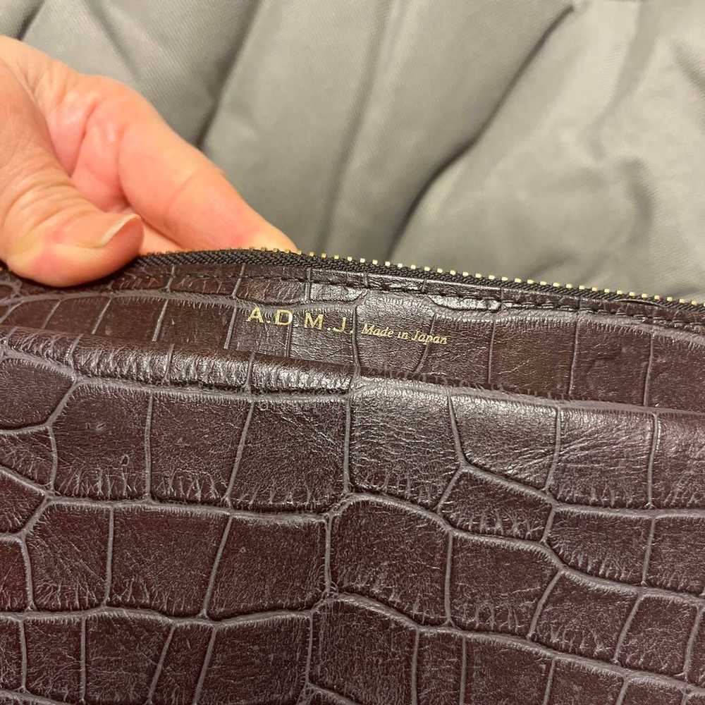 ADMJ Crocodile Embossed 2-Way Bag - image 7