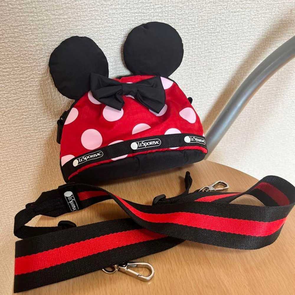 LeSportsac Minnie Shoulder Bag Pouch Disney. - image 6