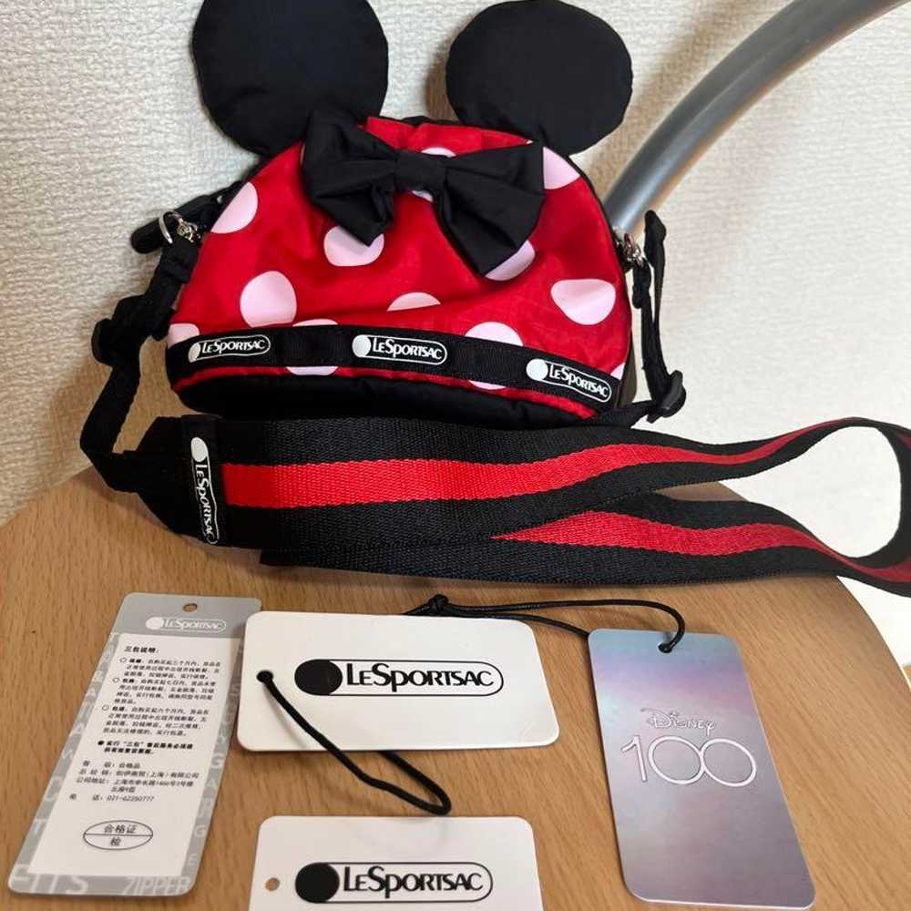 LeSportsac Minnie Shoulder Bag Pouch Disney. - image 7