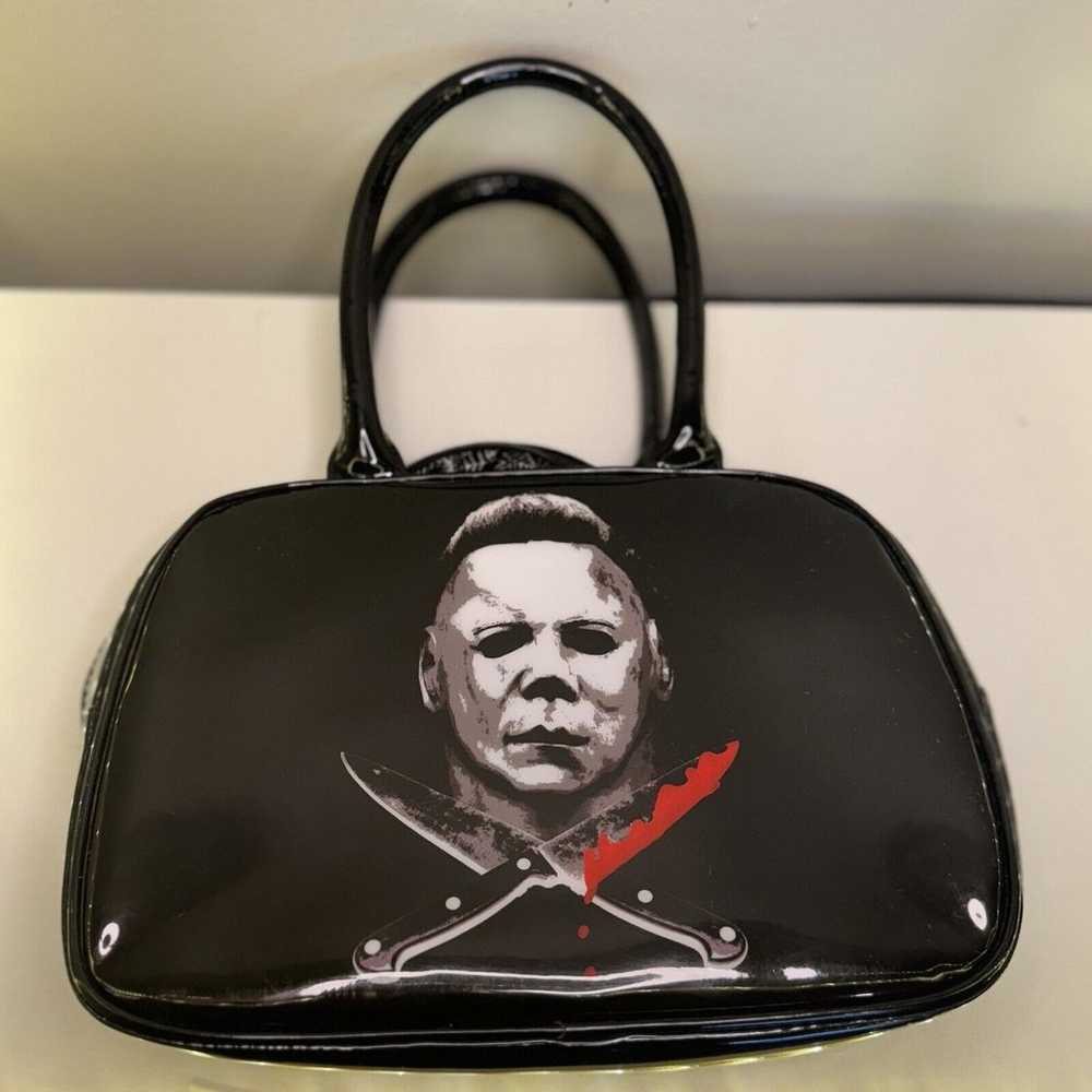 Rock Rebel Michael Myers Horror Halloween Purse - image 3