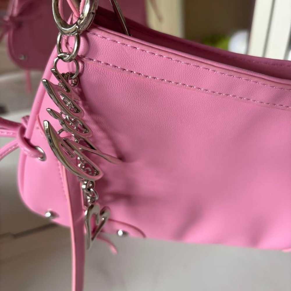 I AM GIA Charm Pink Bag - image 4