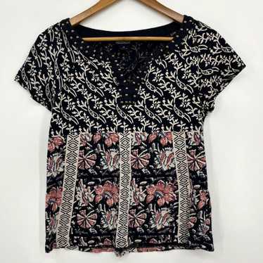 Lucky Brand Lucky Brand Blouse Women's M Multicol… - image 1