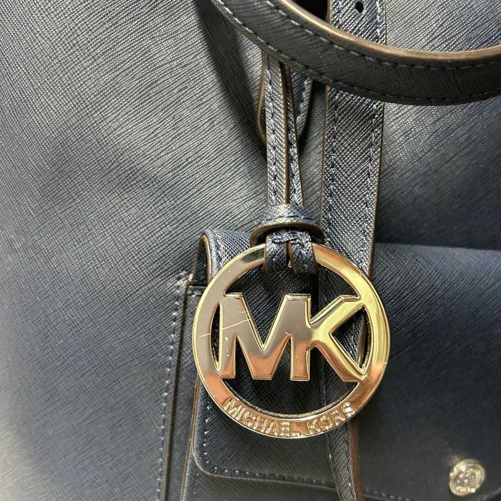 Michael Kors navy blue handbag - image 11