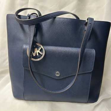 Michael Kors navy blue handbag - image 1