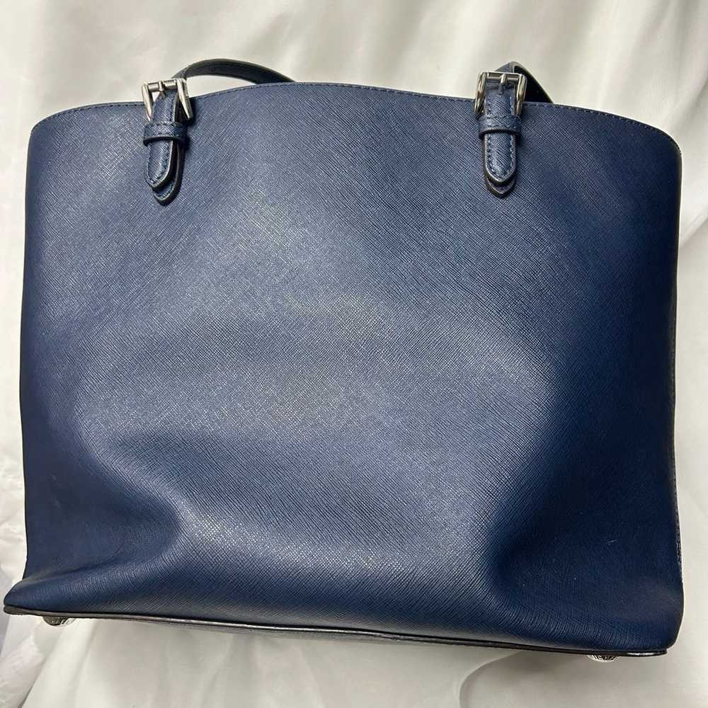 Michael Kors navy blue handbag - image 2