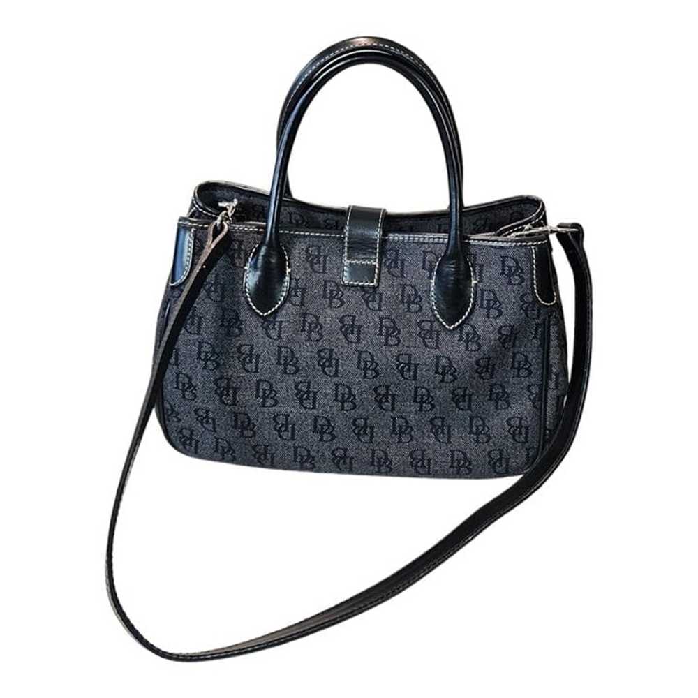 Dooney and Bourke Womens Black Monogram Double Ha… - image 4