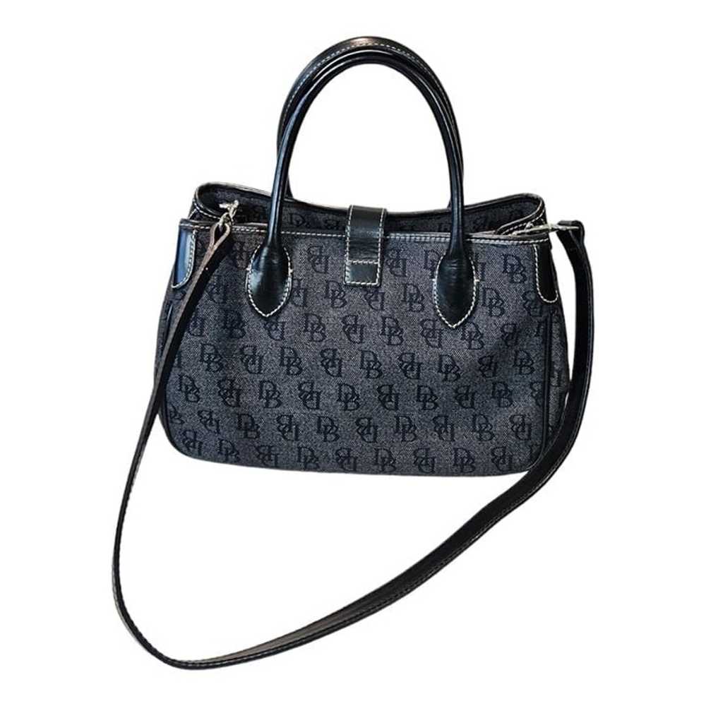 Dooney and Bourke Womens Black Monogram Double Ha… - image 5